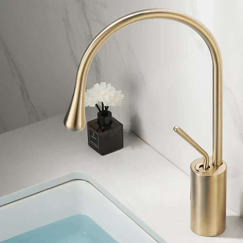 SwanFlow | Bathroom Tap – Elegant Swivel Design for Modern Interiors