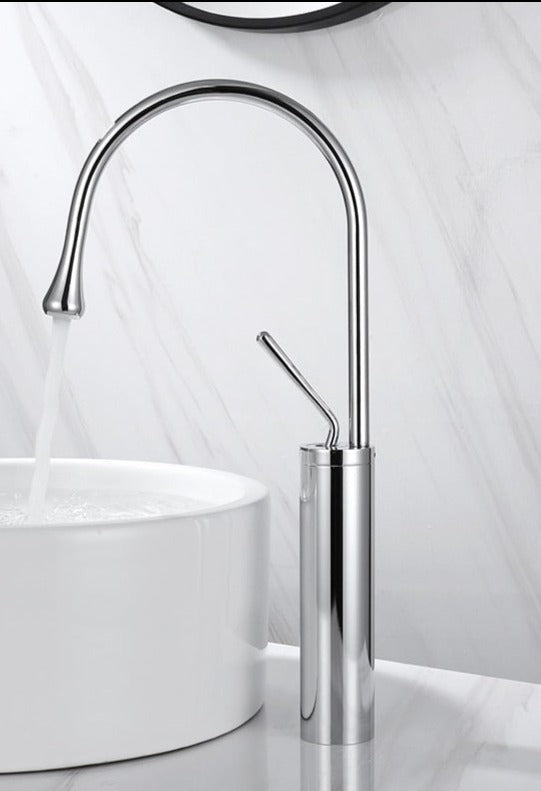 SwanFlow | Bathroom Tap – Elegant Swivel Design for Modern Interiors