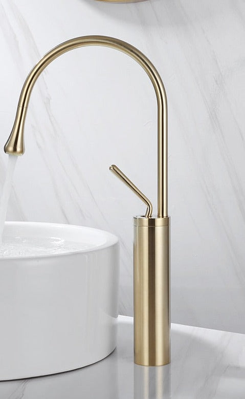 SwanFlow | Bathroom Tap – Elegant Swivel Design for Modern Interiors