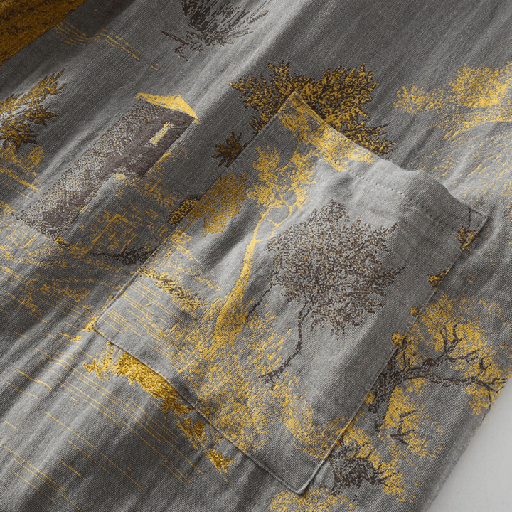 Freya | Kimono Bathrobe – Natural Waffle Softness